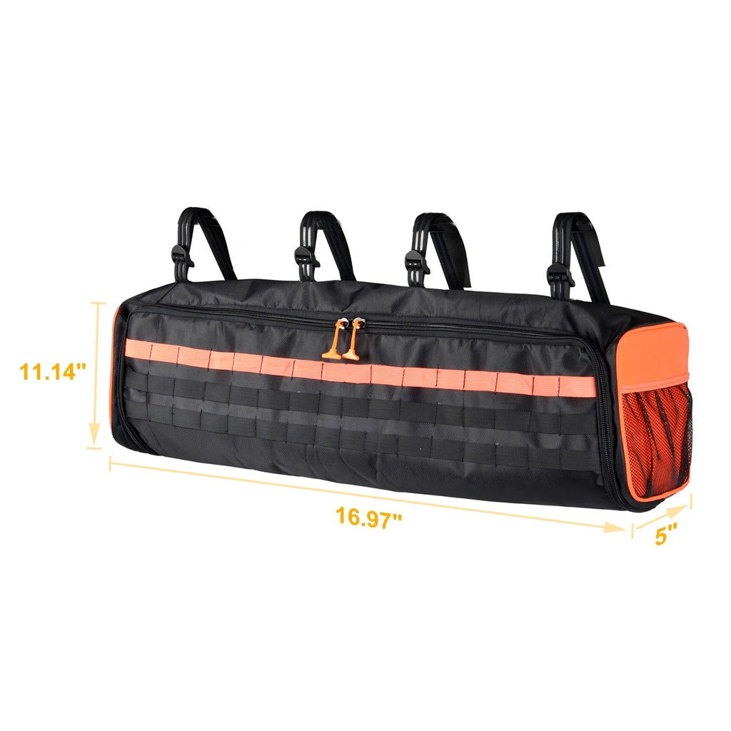 Fits Tool Truck Storage Tools Roll Holder 1987-2020 Cargo Rear Bags Kits Cage Wrangler for Organizer