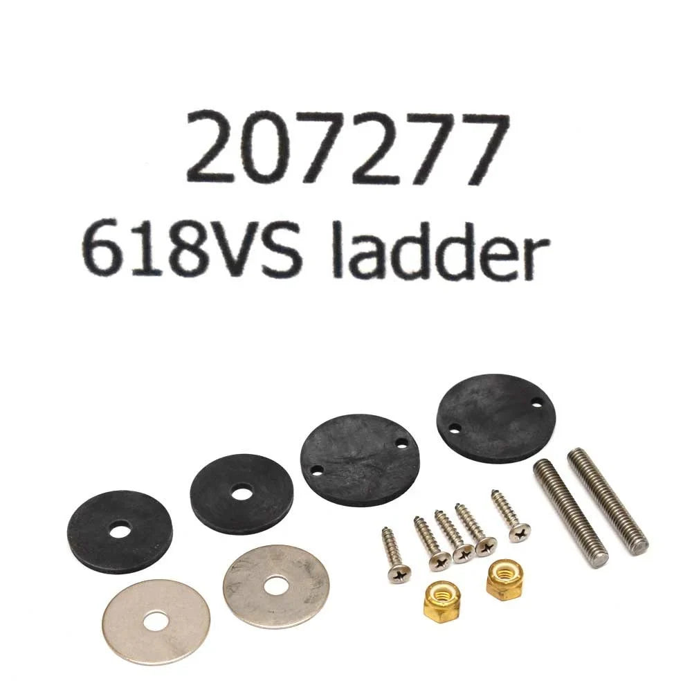 Ranger 207277 Ladder 618 Folding 2-Step | Stainless Vessel Boarding