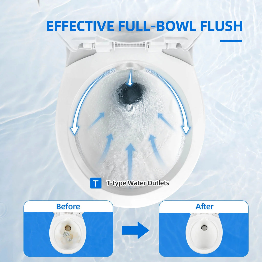 Portable Caravan for Flush, High Flush White with Camping, Profile Travel, Gravity Toilet Vesseling, Toilet Pedal Dextrus