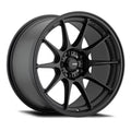 5x100 Konig Black 57B Wheel Semi-Matte Dekagram 17x9 +40et