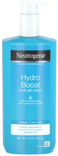Hydrating Absorbing 6) Boost of Gel N Fast Body Cream for and Hyaluronic Acid, with Non-Greasy (Pack Cream Neutrogena Hydro