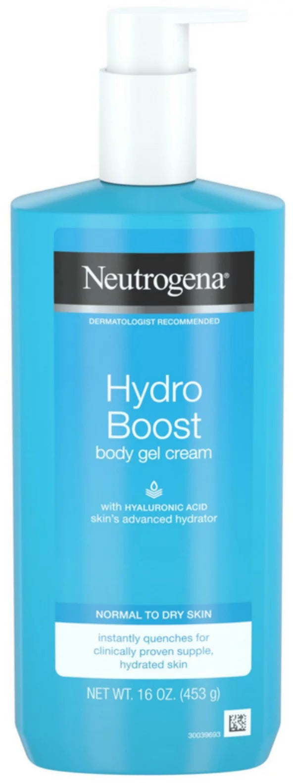 Hydrating Absorbing 6) Boost of Gel N Fast Body Cream for and Hyaluronic Acid, with Non-Greasy (Pack Cream Neutrogena Hydro