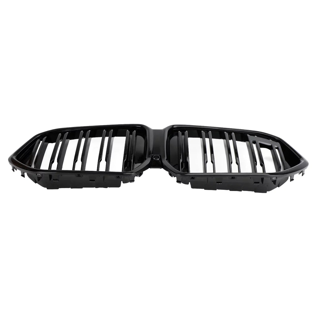 Black Fit Grille M50i Bumper W/Camera Front G06 for Grill 2020-2022 Hole X6