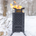 Outdoor Inferno Biomass Emergency, Pro Stove (off-Grid, Camping) Fuel InstaFire New