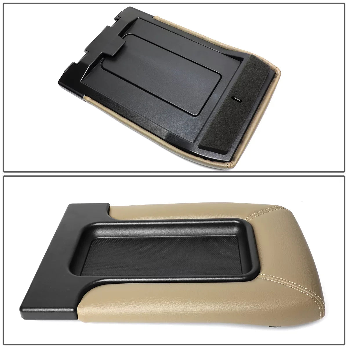 2001 06 Truck For Console 2007 Sierra 03 Beige Escalade 02 Armrest Center 05 Assembly Silverado Lid Pickup to 04 Repair Kit