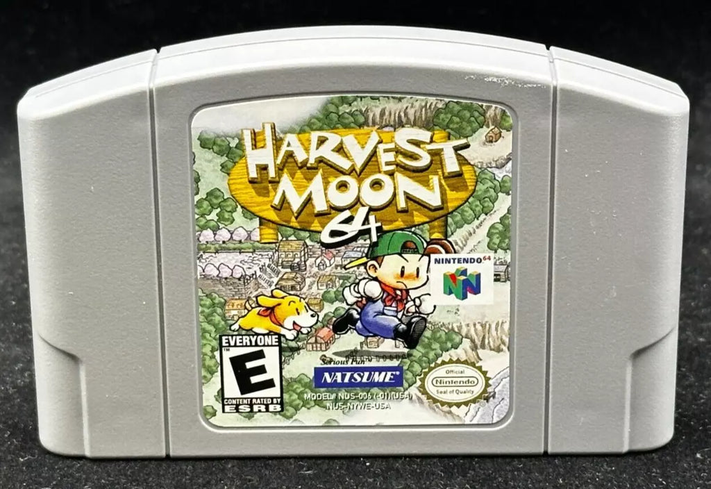 Nintendo Cassette Genuine - Moon Only Harvest N64 64 64