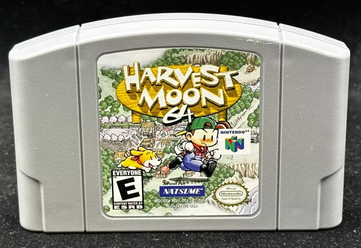 Nintendo Cassette Genuine - Moon Only Harvest N64 64 64