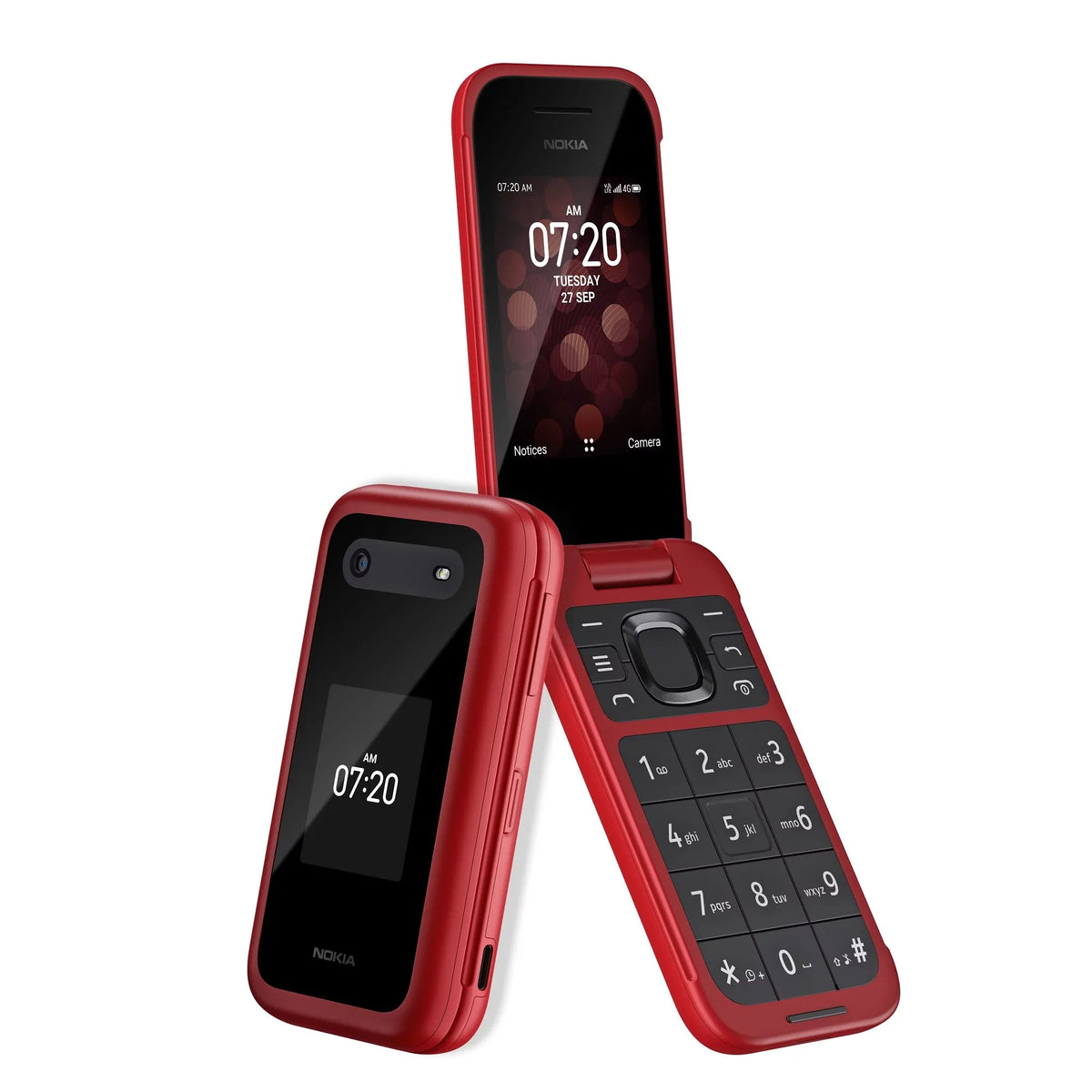Phone Flip Restored Flip - Red 2780 -1420 / Nokia Unlocked Verizon