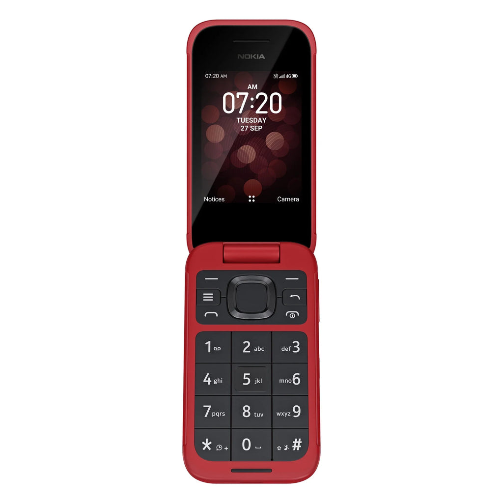 Phone Flip Restored Flip - Red 2780 -1420 / Nokia Unlocked Verizon
