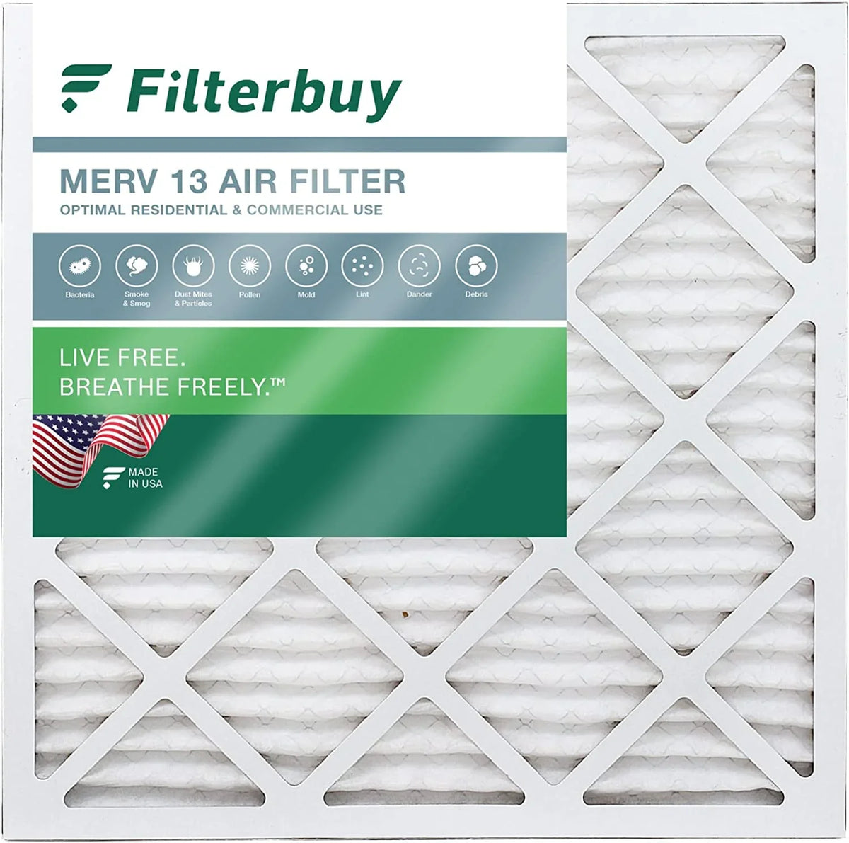 30x30x1 (1-Pack) Filters Pleated 13 Furnace Air Filterbuy