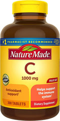 Day Immune for Vitamin 300 Nature Supplement Dietary Support, Made C 1000 Tablets, mg, Supply 300