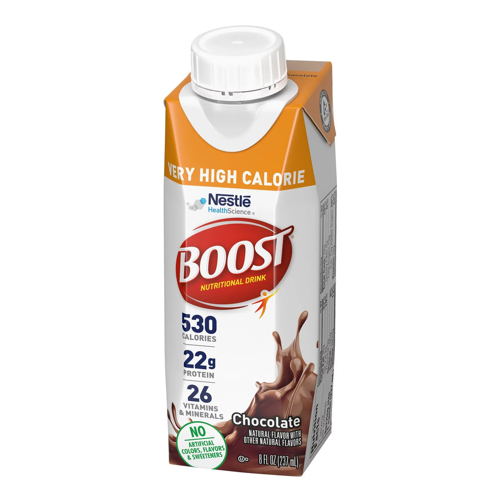 Very Chocolate 8 Calorie Complete Reclosable Nutritional Nestle Carton Ct Boost Drink High 24 oz