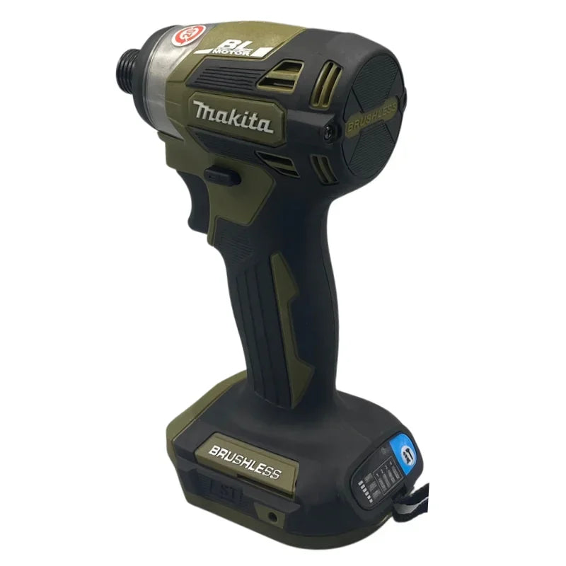 (Tool Motor Only)-Green Electric DTD173 Makita Brushless Drill Cordless 18V Driver Impact