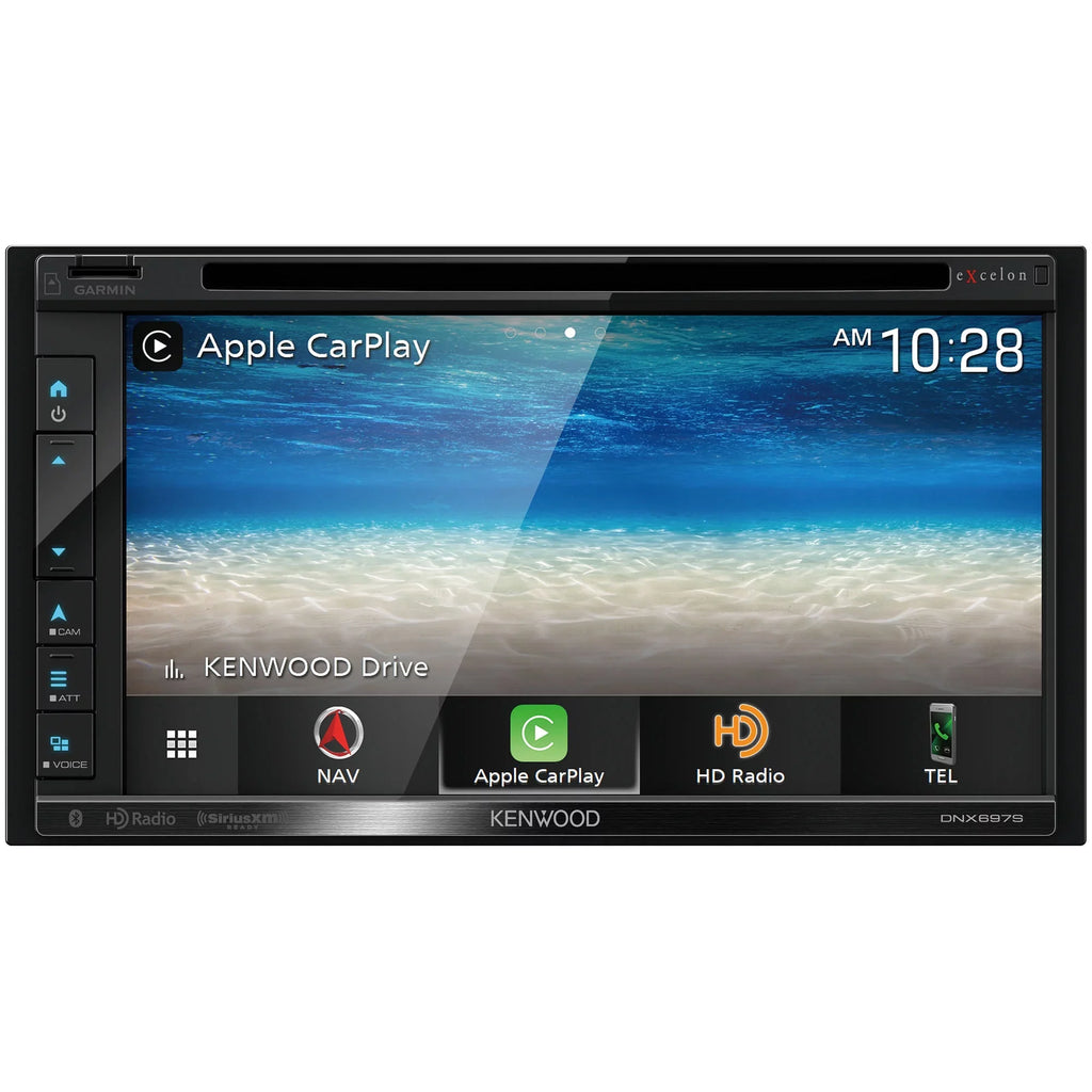 with Camera Kenwood DNX697S License -320LP Plate Rear Receiver Mounting Navigation with Multi-Angle View