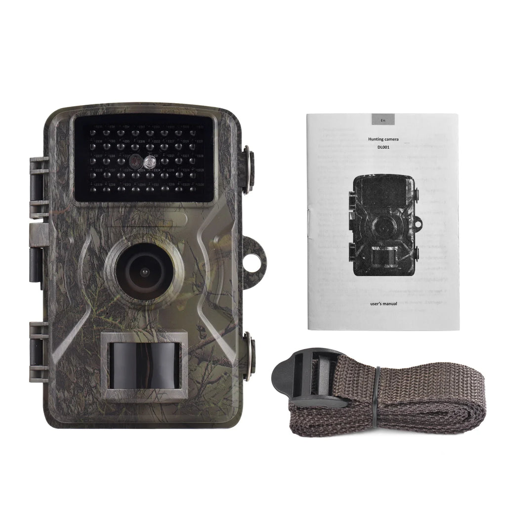 IP66 1080P Activated Camera Inch Time Eccomum Screen Camera Infrared Camera with Tracking Trigger Supports Trail Motion Night Color Moistureproof 2.0 16MP 0.8s Wildlife Vision