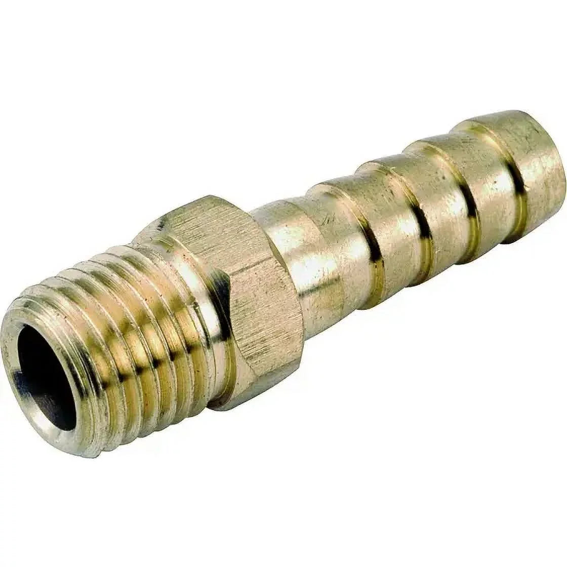 Brass Inch Barb 1/4 757001-0204 Anderson 5) 1/8 Hose Inch (Case of Adapter Metal