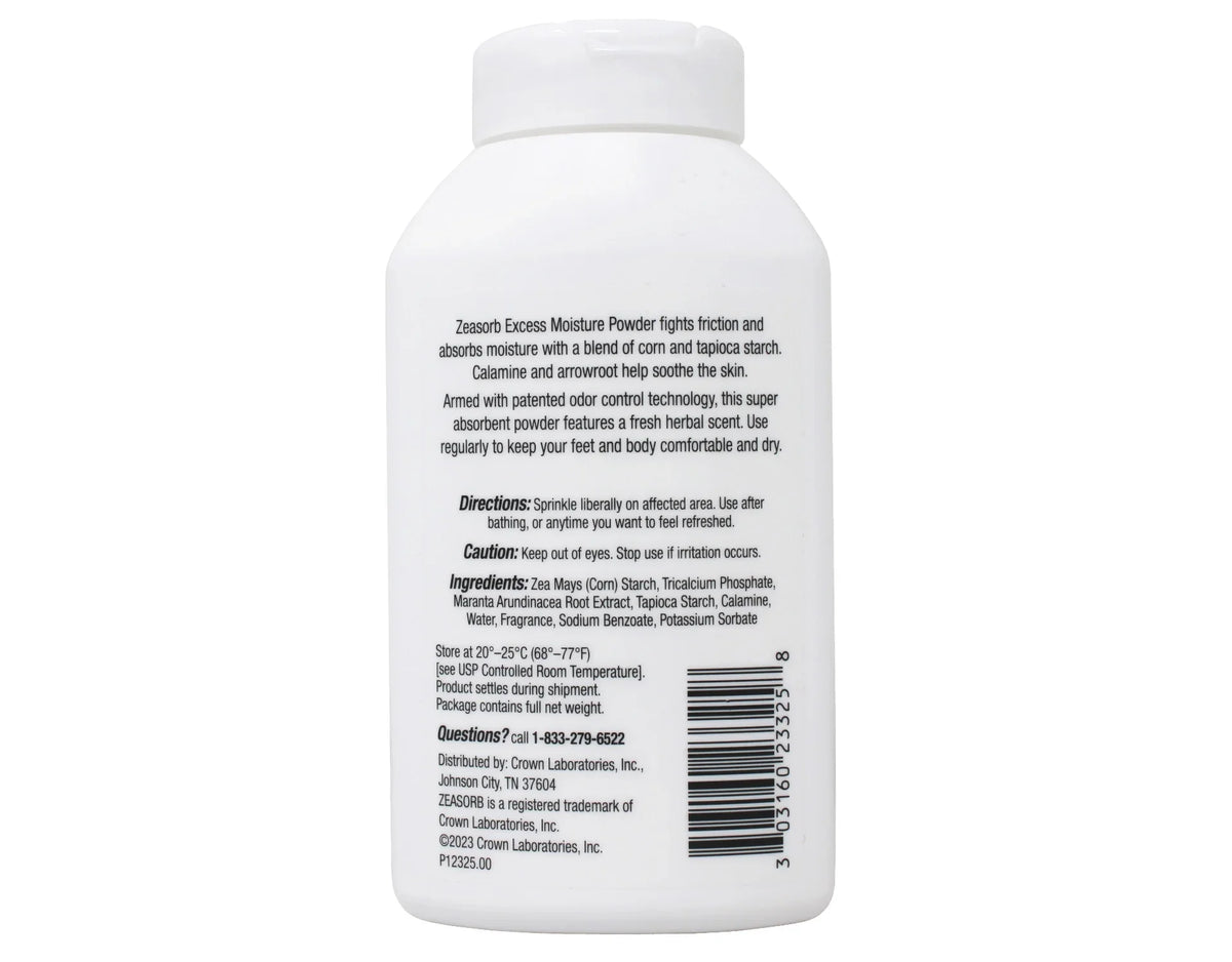 Zeasorb 6 Bottle - Super Each 2.5-Ounce Pack Powder Absorbent Prevention