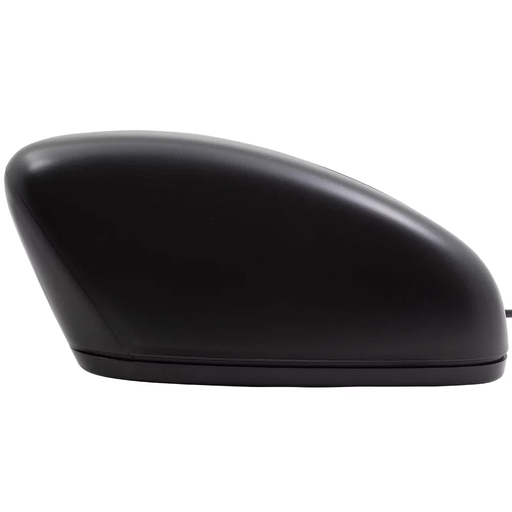 Without Passenger Aftermarket Replacement Power Brock View Assembly Textured Door Black Dimming-Side Camera Folding Mirror Manual Heat-Signal-Memory-Auto Right