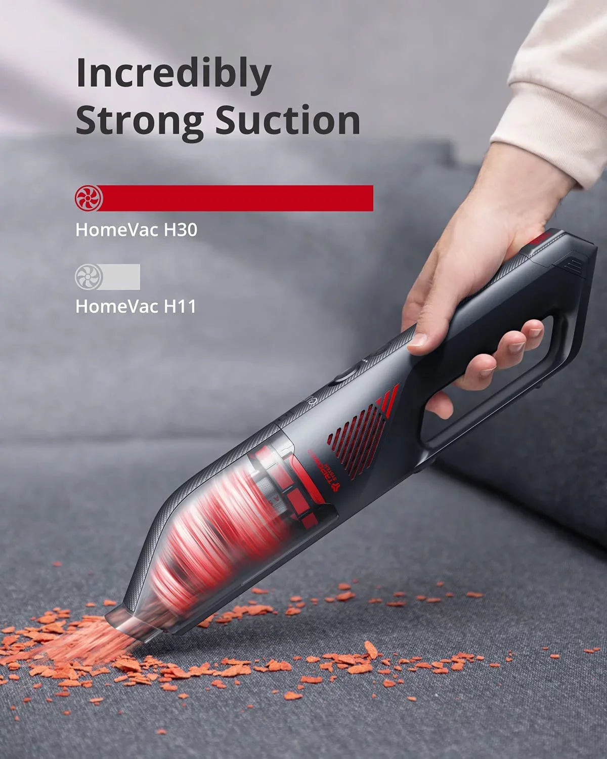 HomeVac Vacuum 80AW, Cleaner, Handheld Power, Suction 16kPa H30 eufy Versatile Infinity, Strong Attachments Anker Cordless
