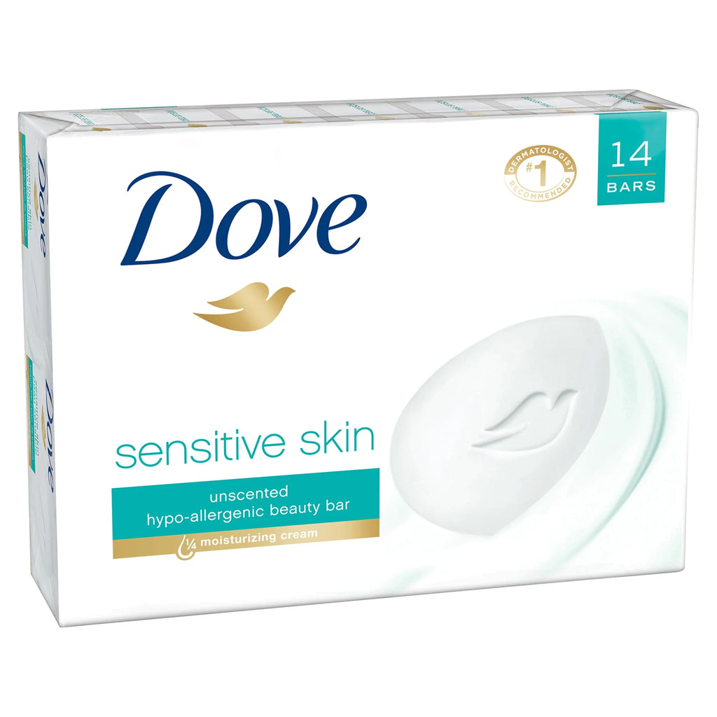 Oz, Bar Dove Beauty 4 Bar, Skin Sensitive 14