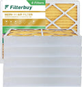 (6-Pack) Filters Pleated Filterbuy 10x16x4 11 Furnace Air