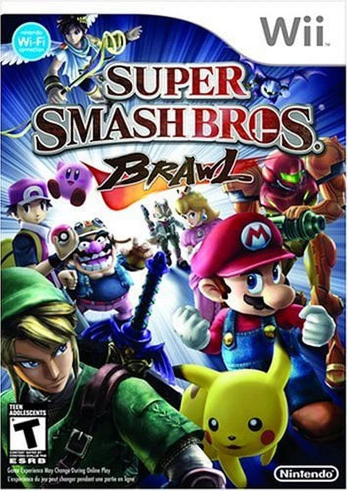 super smash bros. rvlprsbe brawl nintendo wii