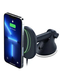 Charging Mount, Fits & Wireless Dash Black, Windshield Magnetic MagSafe iOttie Velox Plastic