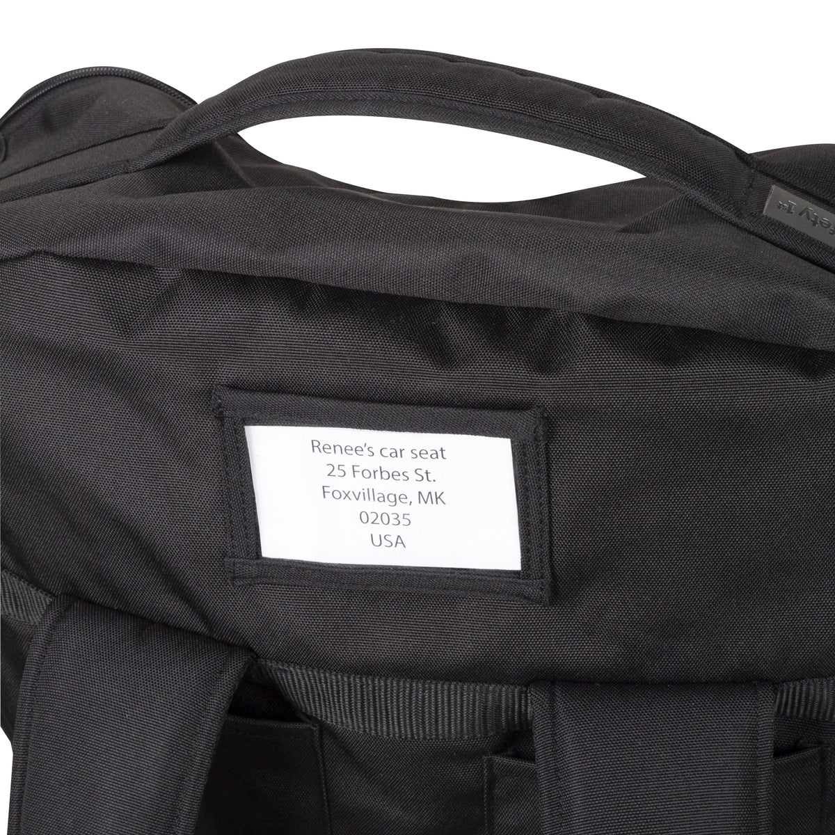 Seat Safety Bag, Carry 1ˢᵗ Black Car