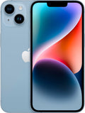 iPhone MQ3W3LL/A Blue (Refurbished: 128GB Good) 14 (T-Mobile) Pre-Owned Apple