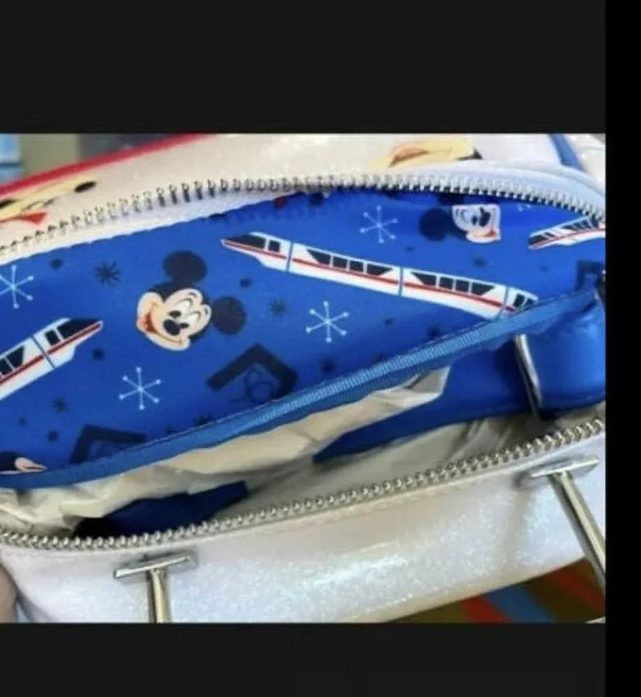 Resort 50th Bag Contemporary Crossbody Loungefly Celebration Anniversary Disney Monorail