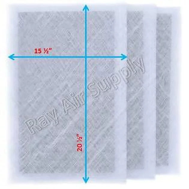 17x23 Refills Pack) Guard (3 Replacement Air MicroPower with Cleaner Fits Filter Pads 17x23