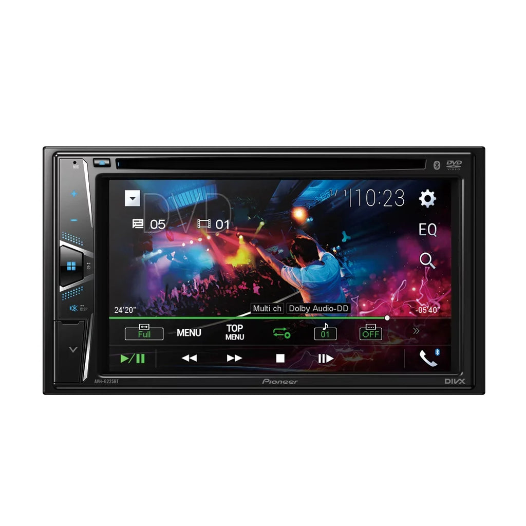 '-G225BT Bluetooth 6.2" Pioneer Receiver Car Touchscreen In-Dash 2- w/