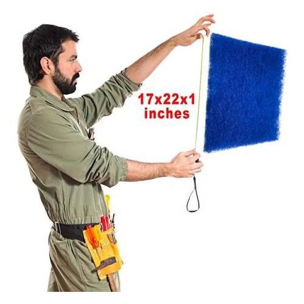 Conditioner Clean Air Replacement Filters Vent-2 Furnace 17X22x1 Pack Filter