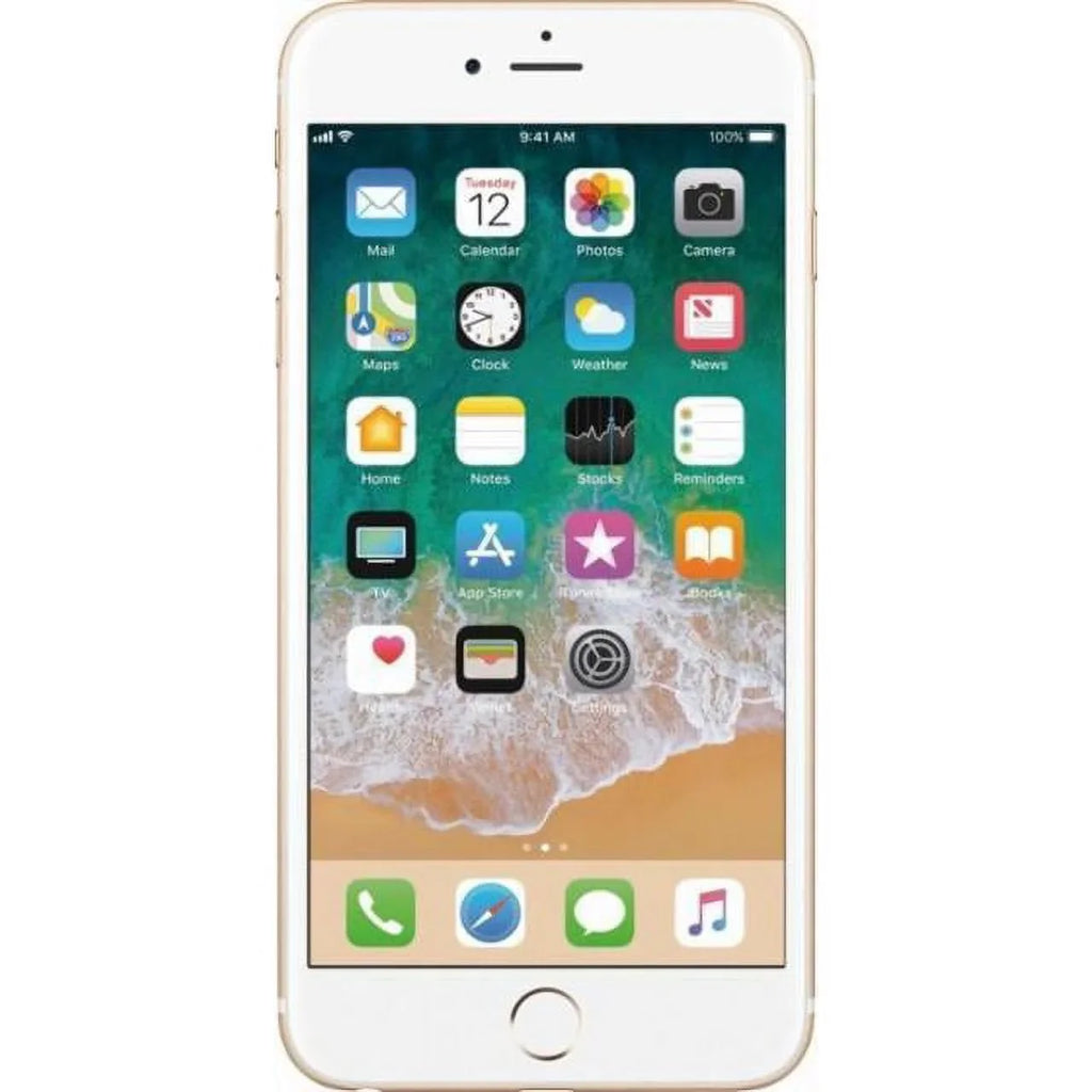 Unlocked Apple iPhone 4G Pre-Owned Plus, 16GB 6S (Refurbished: Gold, - Good)