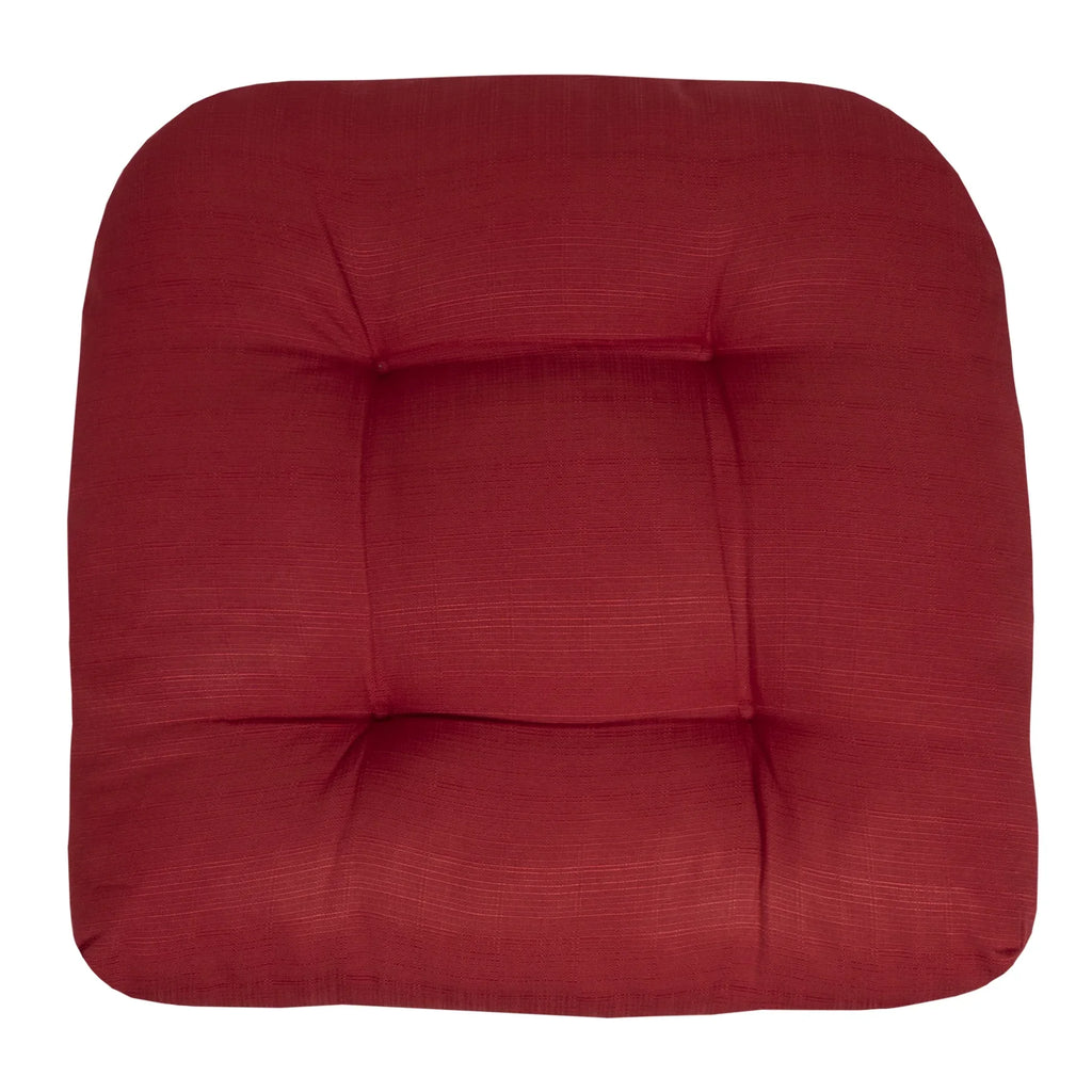Outdoor 19" Sweet Pack) Home Collection Seat x Cushions (4 Pad Red U-Shape 19" Seating