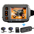 Docooler 1080p Body ,120° Moistureproof After Wide Flameout storage Monitoring, Motorbike Cam,WiFi Vision Timed Angle,Parking Camera Recording Dash 32G Dual Motorcycle card Night Full With