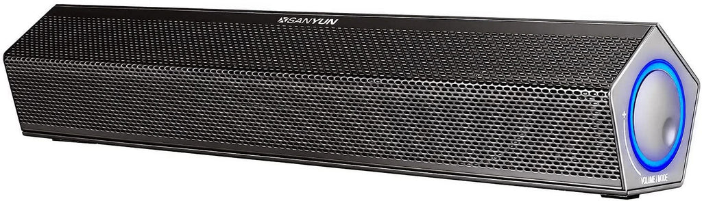 Sound Audio, Built-in for Bluetooth Speakers Mini Power for -A Connection 5.0, /Laptop/Tablet/Desktop/Smartphone Computer Bar, and 16-bit