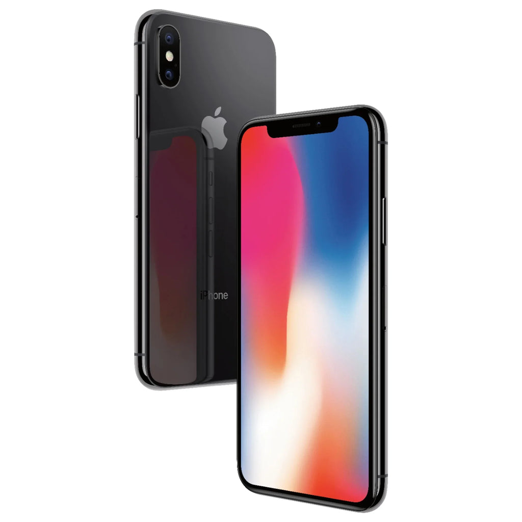 SpaceGray Color iPhone Restored Smartphone, X, Apple (Refurbished) Unlocked, Fully 256GB,