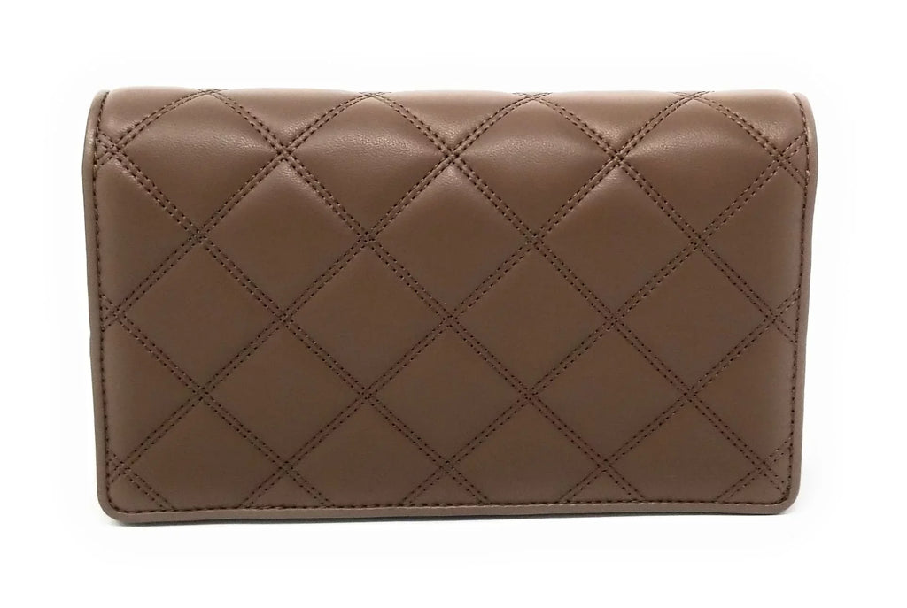 Savannah Flat Taupe) Tory Womens Chain Burch Wallet (Classic
