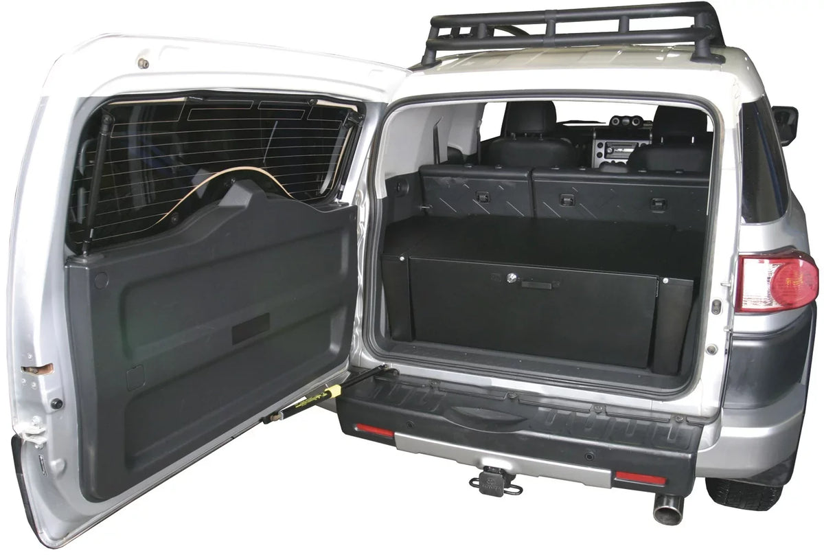 Safe; Toyota Cruiser Security 2007-2014 Tuffy Console Products Black; 144-01