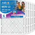 6 1500 . Electrostatic Conditioner 14x25x1 13 Premium to & by Comparable Pleated Filters Filter Air 9 14x25x1 Filter Pack Made Air 2200 - Furnace