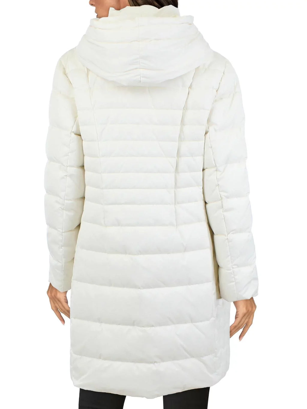 Down Tahari Size with Mia Coat Insulated Puffer Women's Bib Plus Quilted