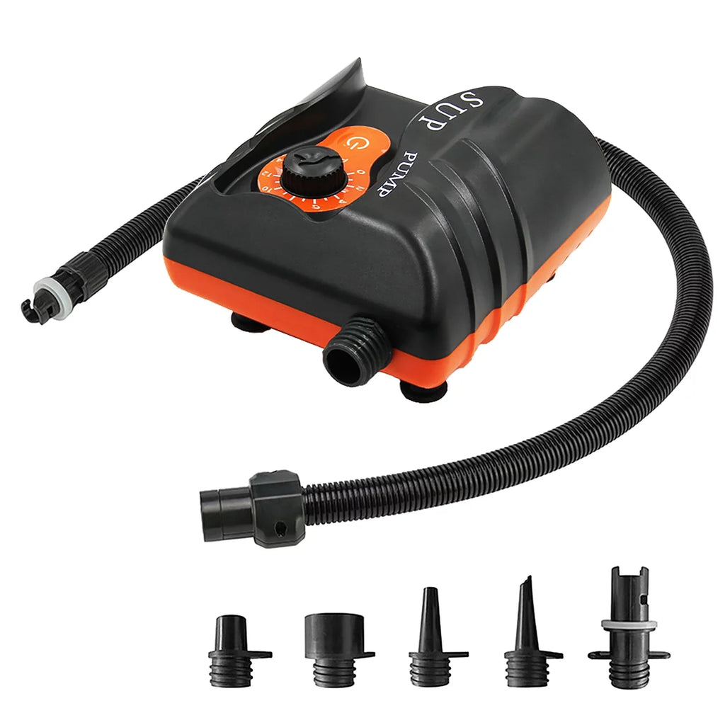 Inflation Air 6PCS 16 Vessels Electric Inflatables Pump with Nozzles and Pump Goolrc for