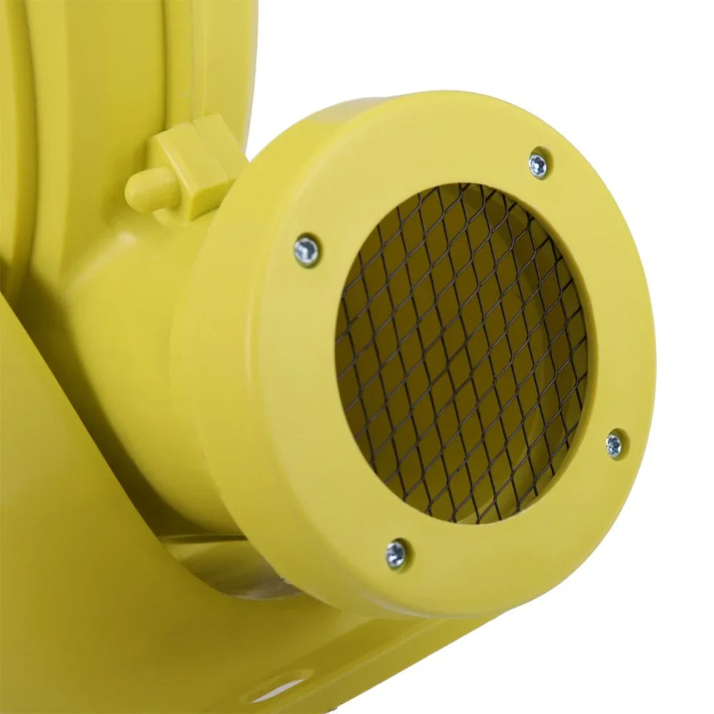 Outdoor Green for Slides, 450W Yellow Bounce Air - Safe, Moisture Fan Pump Castle, and Portable Blower, Inflatable Indoor