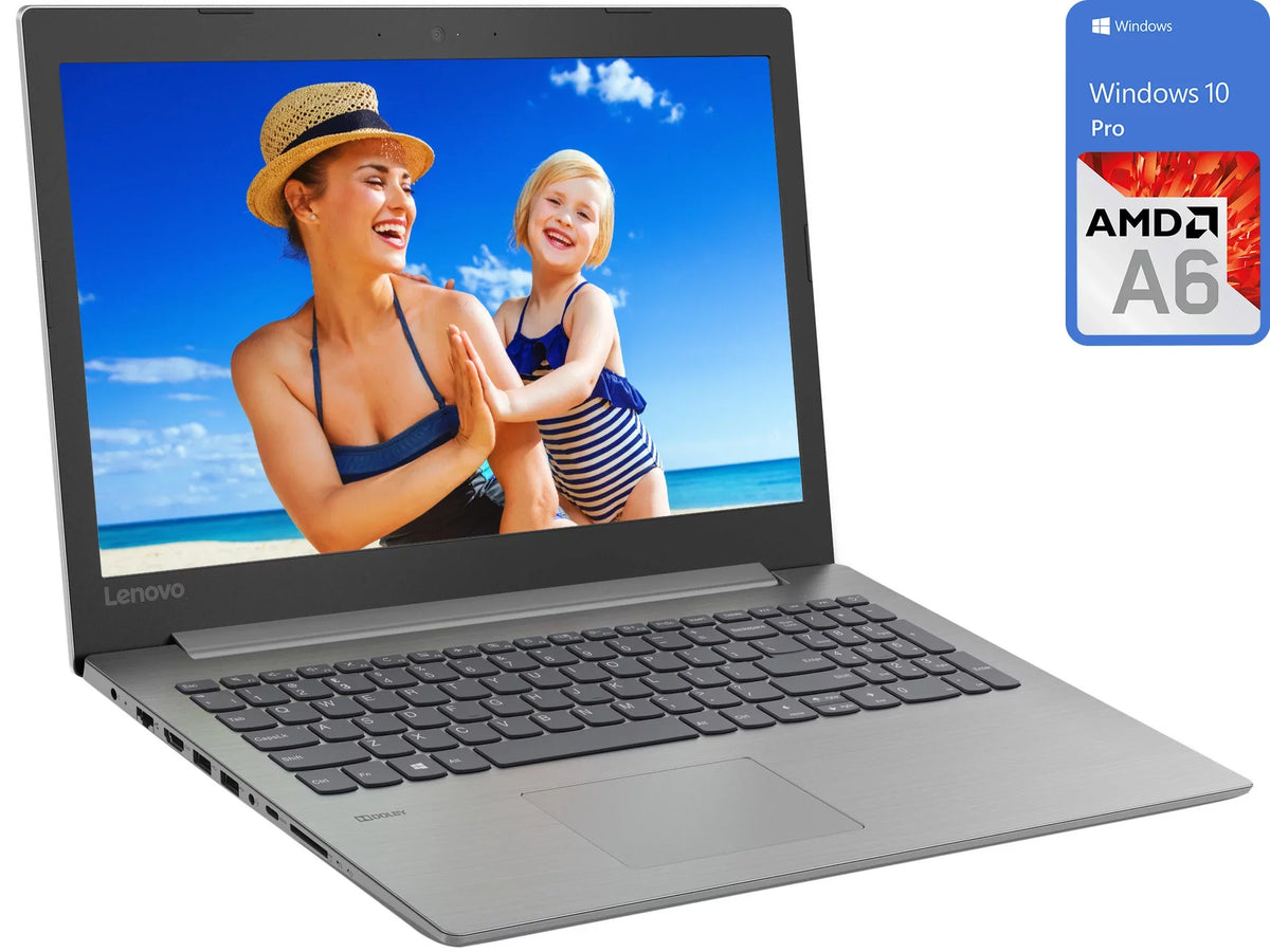 Notebook , Windows 15.6" Gray 330 -, Lenovo 8GB IdeaPad , Laptop, A6, 10, 1TB