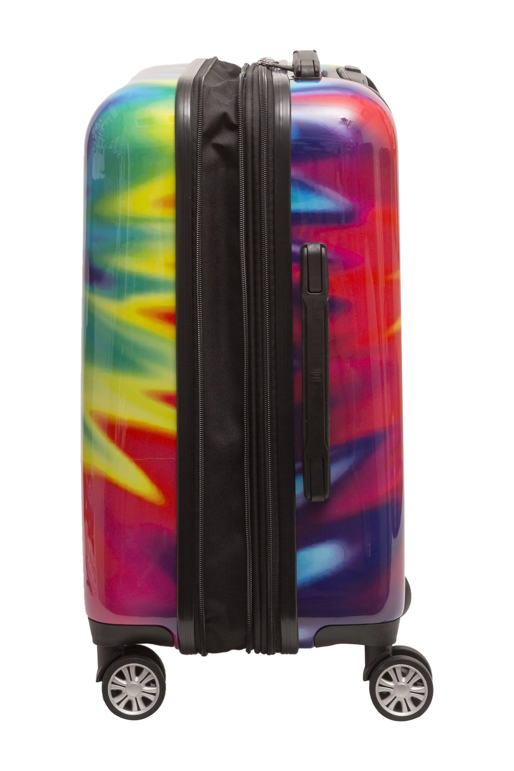 Tie Tie-Dye Rolling Dye Luggage, Inch Hardshell On Carry Swirl Rainbow 22 Wheels, with Suitcase