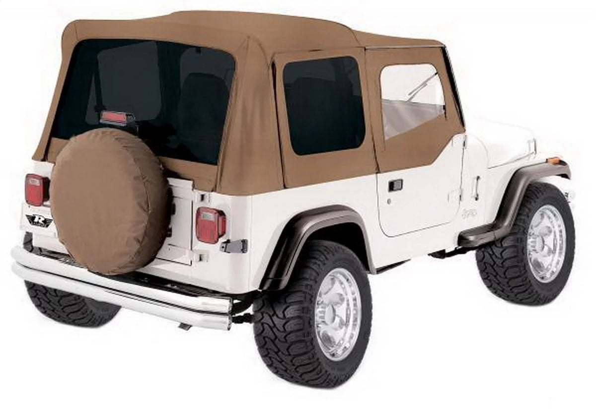 Factory Wrangler Fits with 99618 () by 2004-2006 Replacement Top Soft Rampage RealTruck