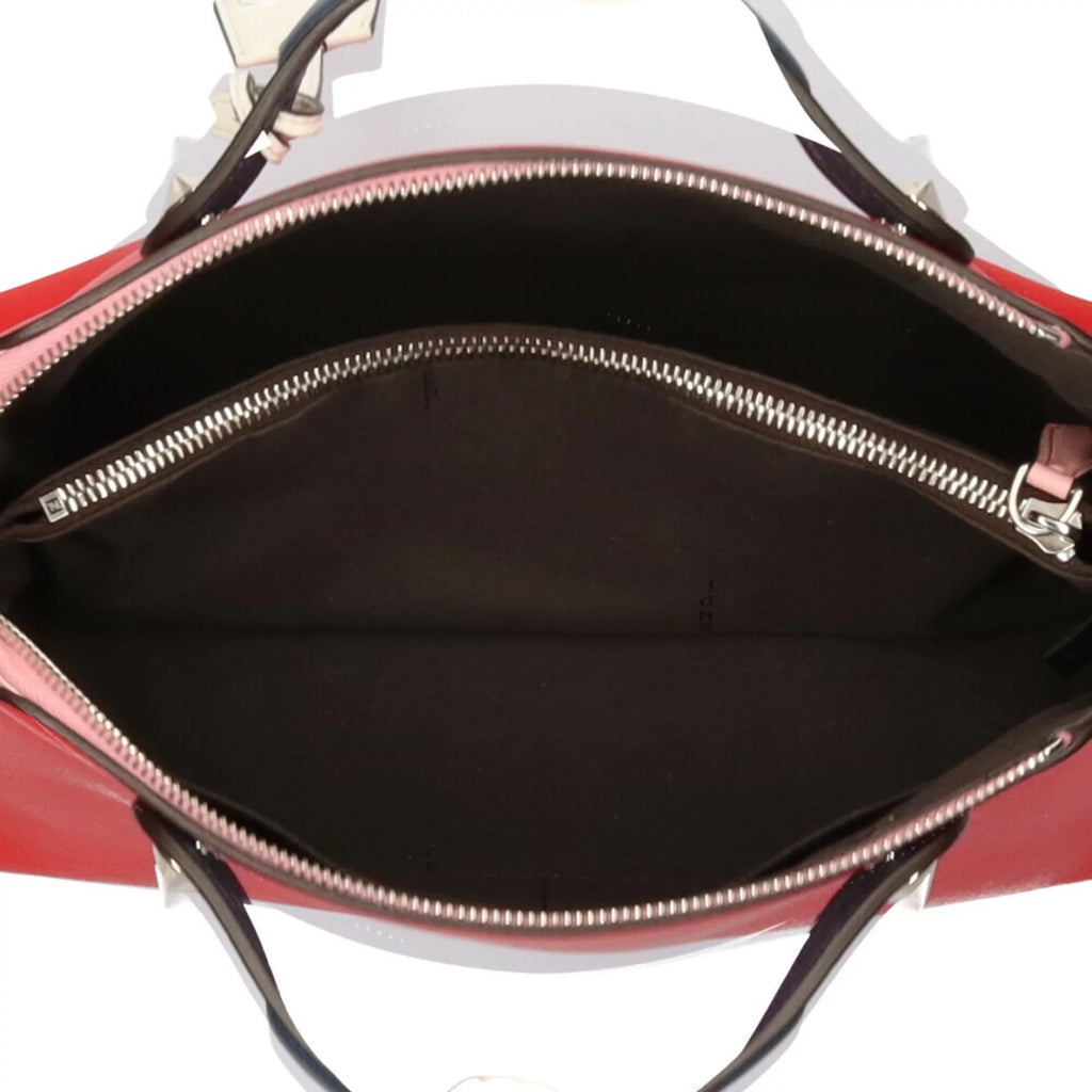 shoulder red leather (Good) ladies Fendi way bag visor Pre-Owned