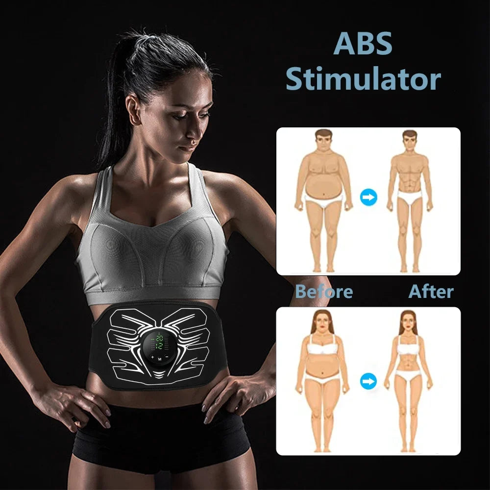 for Muscle Stimulator,Ab Abdomen Office Workout Stimulator Equipment Workout Machine,Abdominal Toning Ab Home Belt Fitness Portable