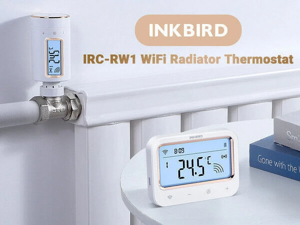 Thermostatic Intelligent Controller Gateway Digital WiFi Inkbird Valve Radiator Smart
